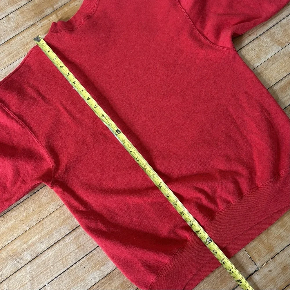 VTG 80s Rudolph Red-Nosed Reindeer Christmas Crewneck Sweatshirt Size L USA